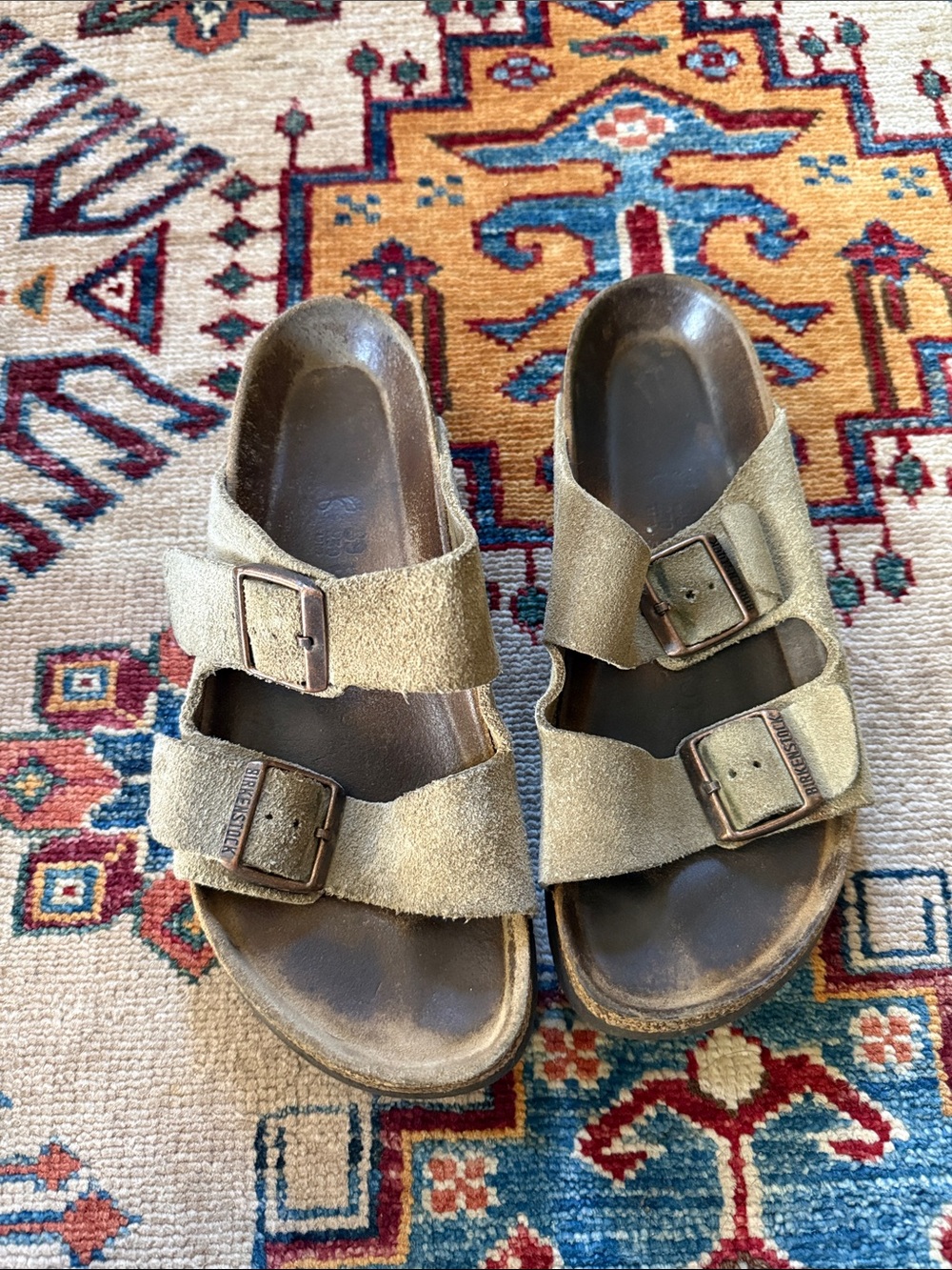Suede Birkenstocks